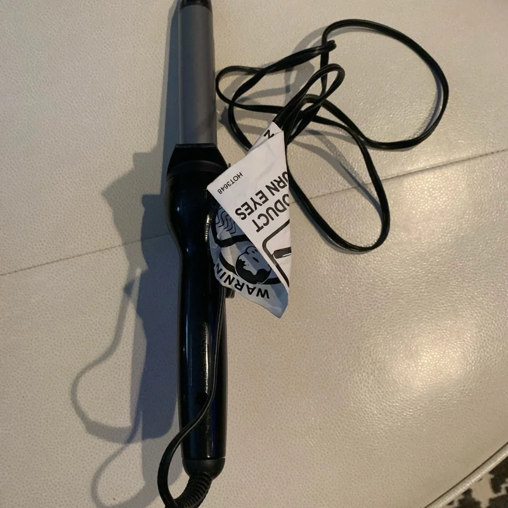 Revlon 1” Barrel Curling Iron Ceramic Coated Auto Shut Off 30 Heat Settings